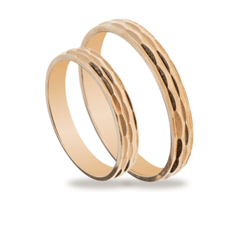 Βέρες Σετ Χρυσές με Σχέδια MASCHIO FEMMINA TMF-51 - themelidisjewels